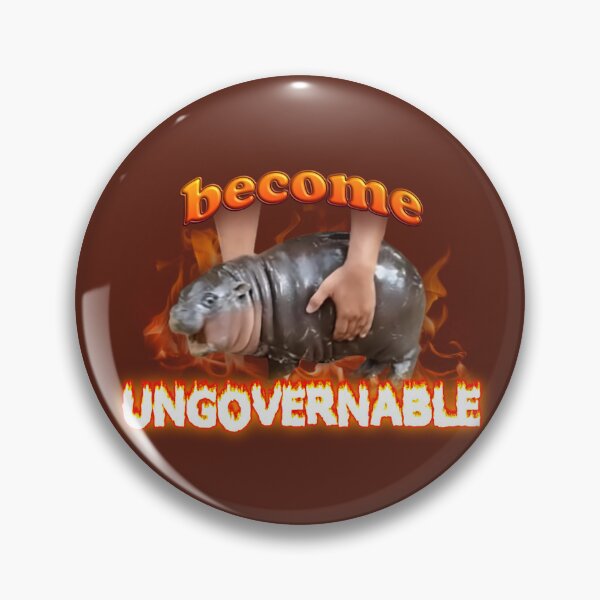 Item preview, Moo Deng Become Ungovernable designed and sold by snazzyseagull.