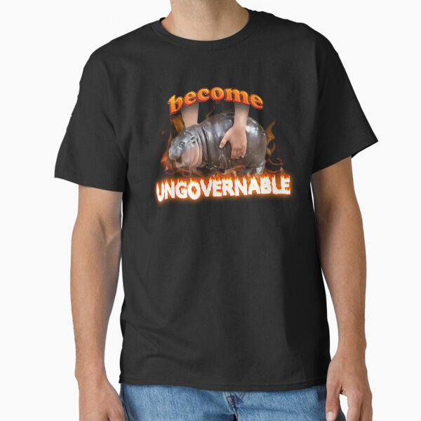 Item preview, Moo Deng Become Ungovernable designed and sold by snazzyseagull.