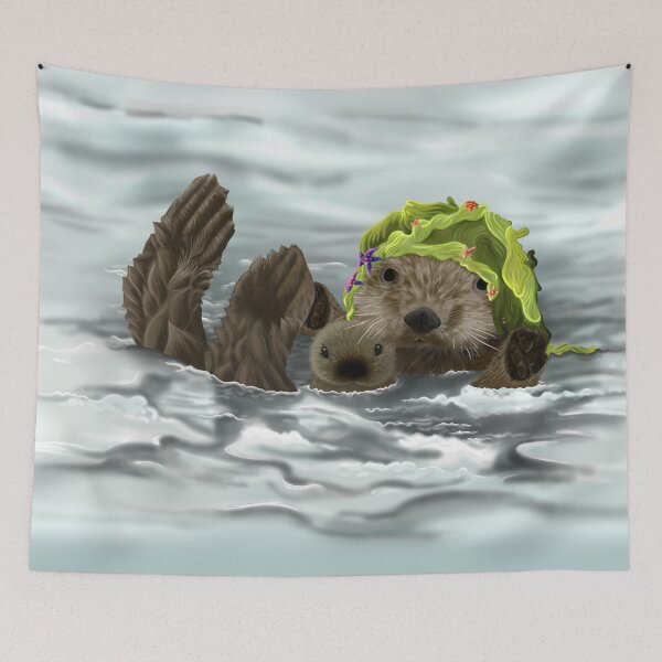 Item preview, Sea Otter designed and sold by DinkumDoodles.