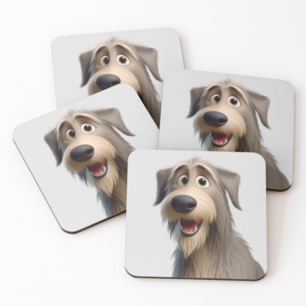 Item preview, Finn the Wolfhound designed and sold by DigiDog Designs.