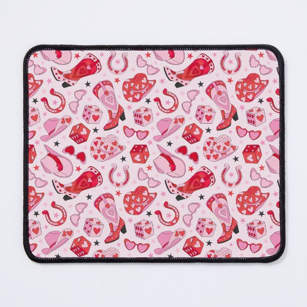 Item preview, Cowgirl Pattern, Retro Pink Pattern designed and sold by graphic-genie.