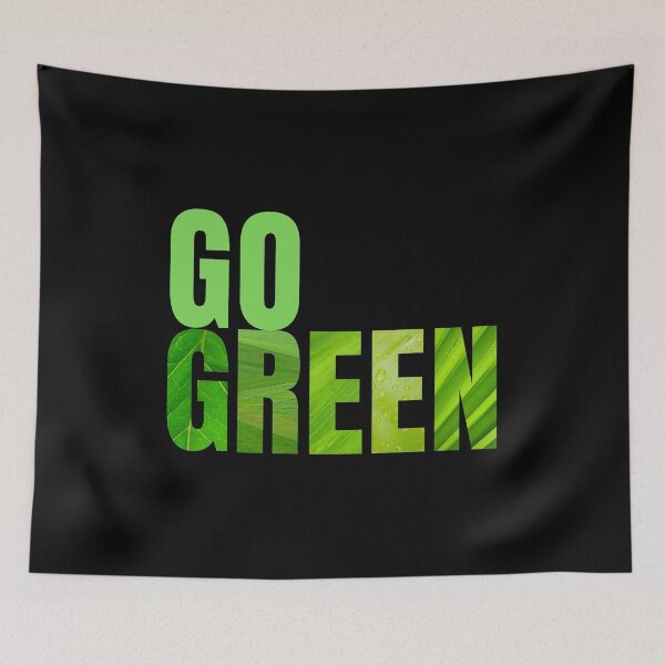 Item preview, Go Green and Live Sustainably designed and sold by RiadMannan.