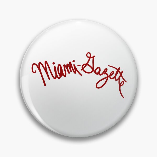 Item preview, Miami-Gazette designed and sold by abeink.
