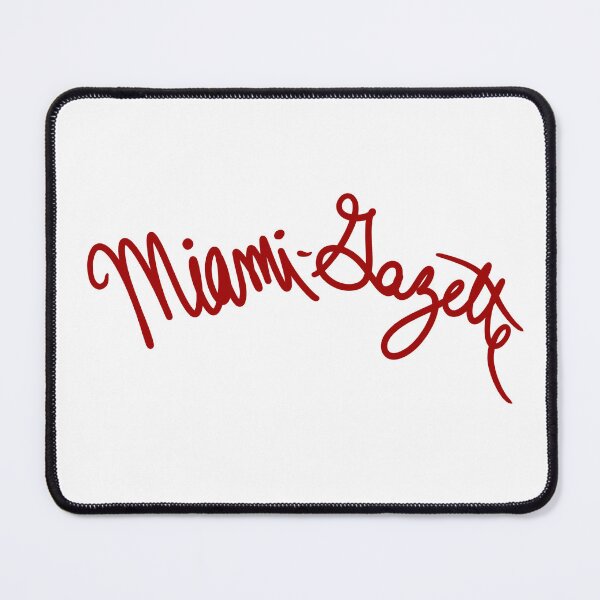 Item preview, Miami-Gazette designed and sold by abeink.