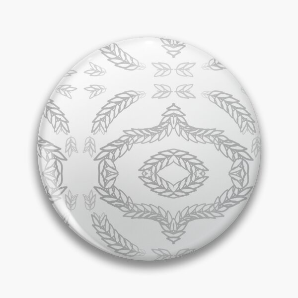 Item preview, Planta de helecho / Mandala floral (blanco y negro) designed and sold by Cavernby.