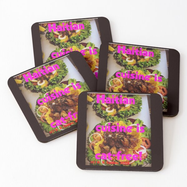 Item preview, Haitian Cuisine is Cat-Free designed and sold by Radicomics.