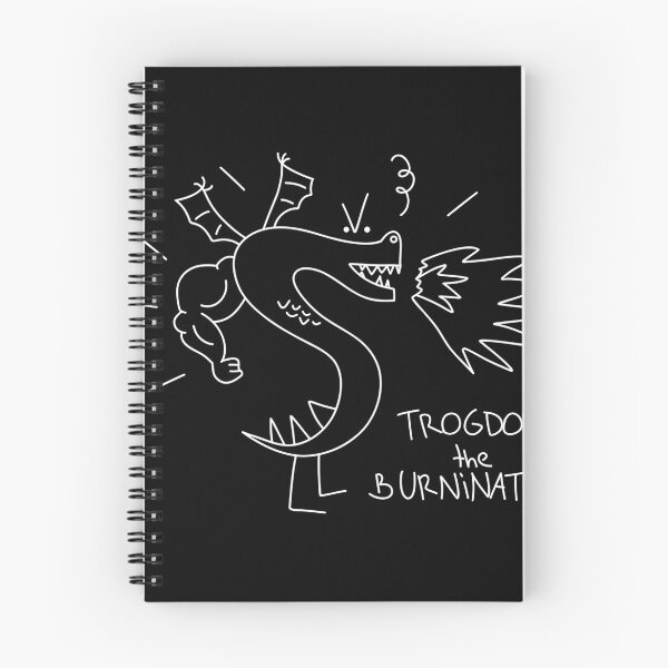 Item preview, Trogdor the Burninator Black designed and sold by ChuckleApparel.