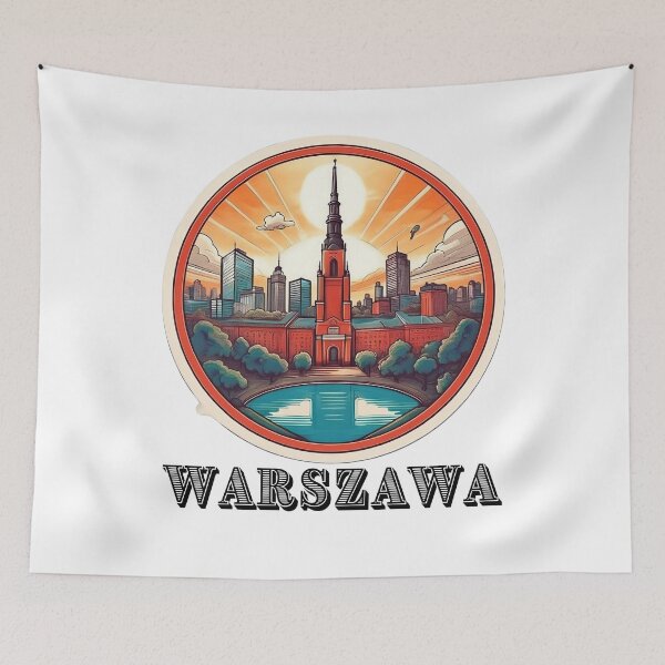 Item preview, Warszawa Poland Tour Trip Country Capitol designed and sold by Efforito.