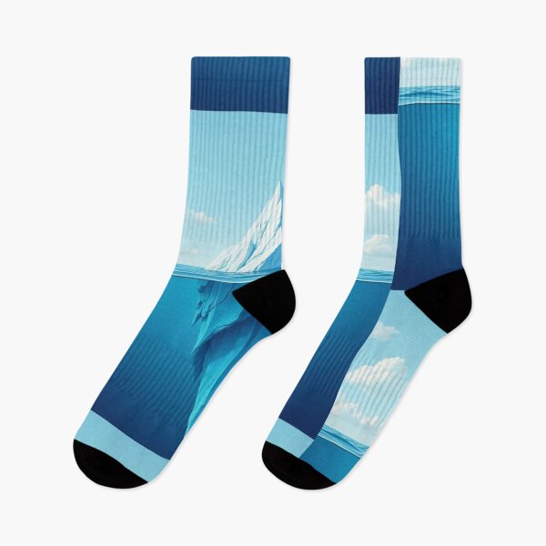 Item preview,  Iceberg Illustration in the Ocean designed and sold by hjian8219.