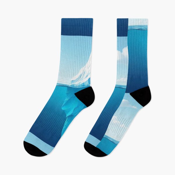 Item preview,  Iceberg Illustration in the Ocean designed and sold by hjian8219.