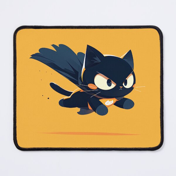 Item preview, Supercat: Playful Hero in Minimalist Style designed and sold by Windy-market.