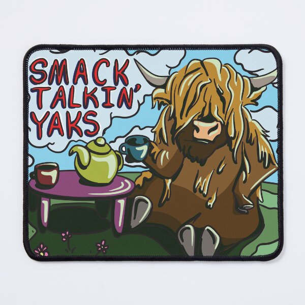Item preview, Smack Talkin' Yaks designed and sold by DinkumDoodles.