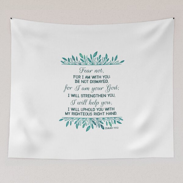 Item preview, Fear Not for I am With You | Isaiah 41:10 designed and sold by PraiseQuotes.