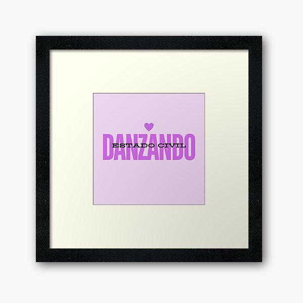 Vista previa del artículo con la obra «Estado Civil Bailando», diseñado y vendido por AbhyasaDance.