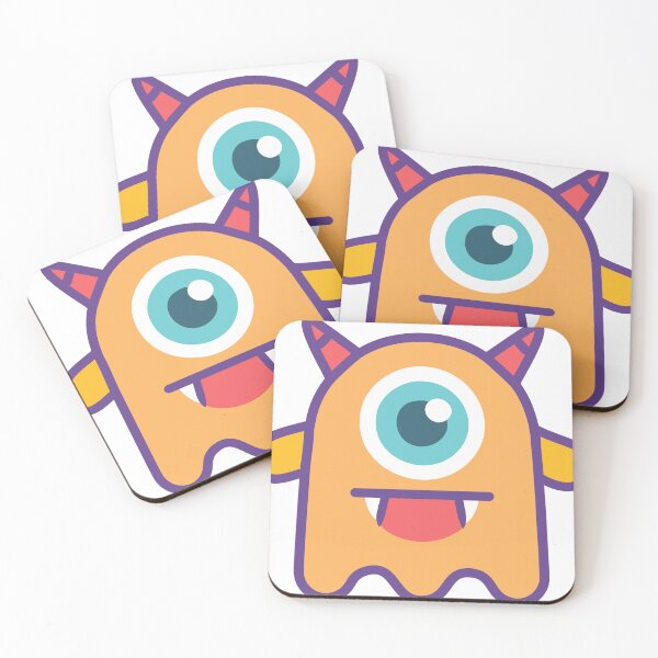 Item preview, Cute Monster with Two Horns designed and sold by Fres Design.