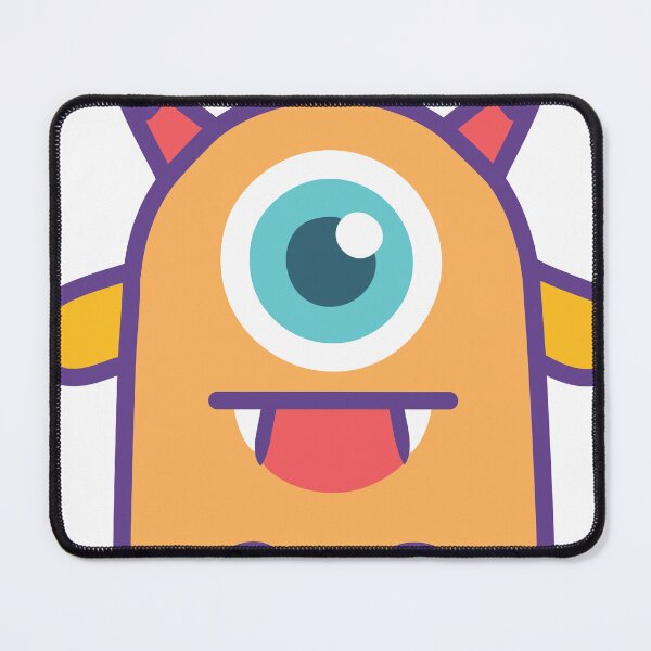 Item preview, Cute Monster with Two Horns designed and sold by Fres Design.