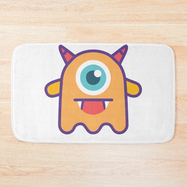 Item preview, Cute Monster with Two Horns designed and sold by Fres Design.