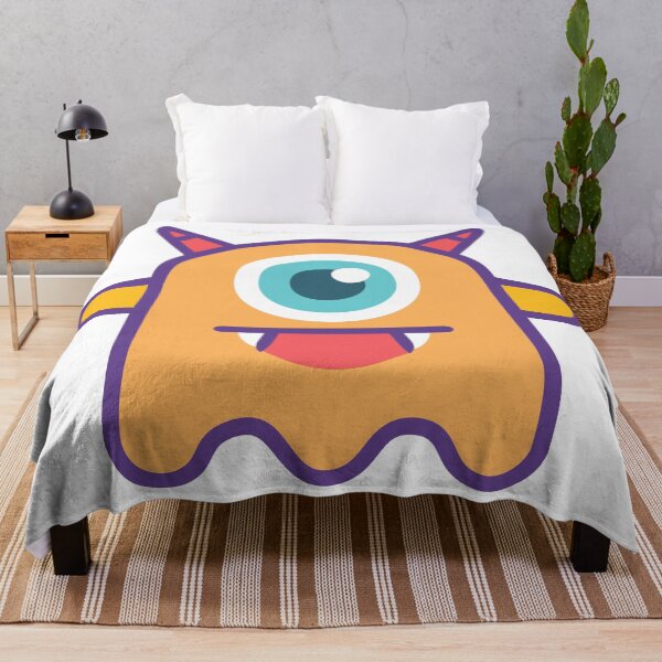 Item preview, Cute Monster with Two Horns designed and sold by Fres Design.