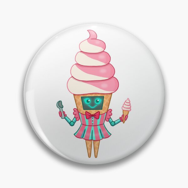 Item preview, Ice cream parlor robot girl  designed and sold by dahlia-autumn.