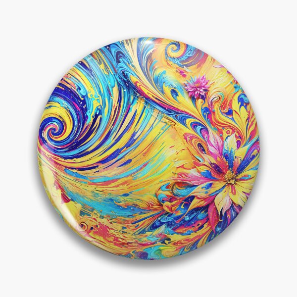 Item preview, Vibrant Swirls of Abstract Expression designed and sold by blackhalt.