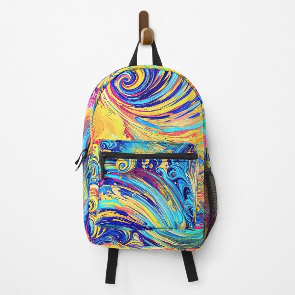 Item preview, Vibrant Swirls of Abstract Expression designed and sold by blackhalt.