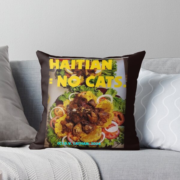 Item preview, Haitian = No Cats designed and sold by Radicomics.