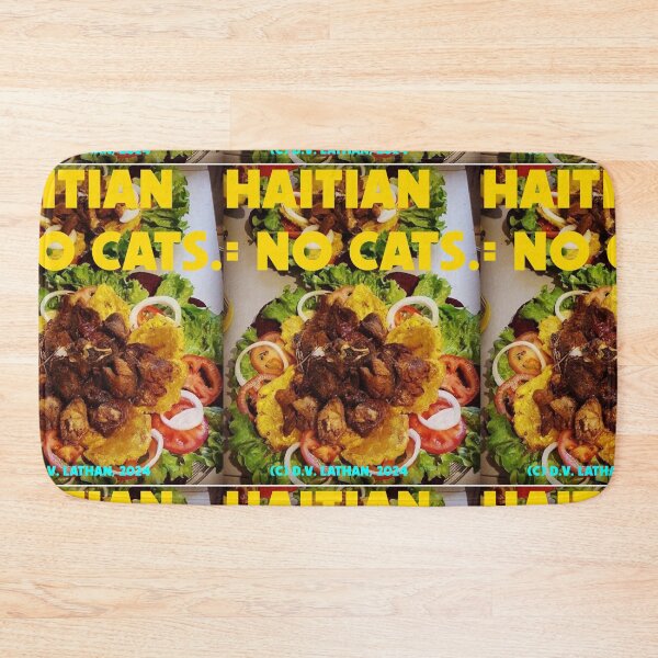 Item preview, Haitian = No Cats designed and sold by Radicomics.