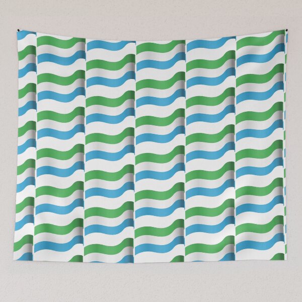 Item preview, Sierra Leone Flag designed and sold by HarveyHandcraftsandDesigns.