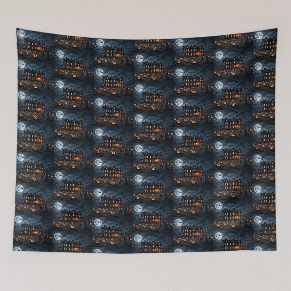 Item preview, Halloween scene full moon  designed and sold by aLusitana.