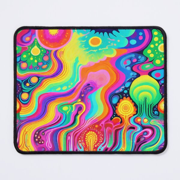 Item preview, 70s Psychedelic Colorful Artwork designed and sold by HLPsychDesigns.