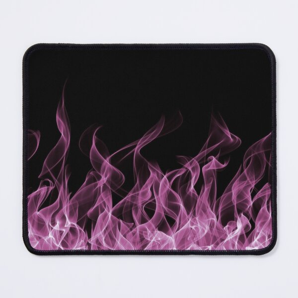 Item preview, Elegant Dusty Pink Flames on Black Gothic Background designed and sold by Ninjakandy.