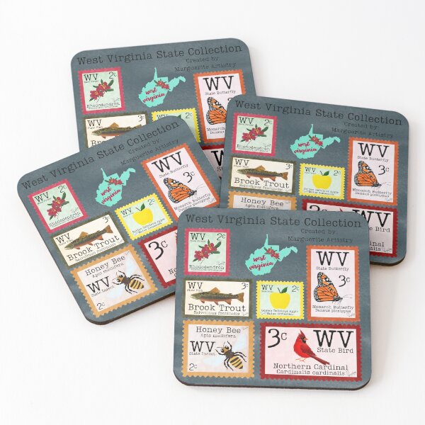 Item preview, West Virginia State Collection designed and sold by Marguerite Artistry.