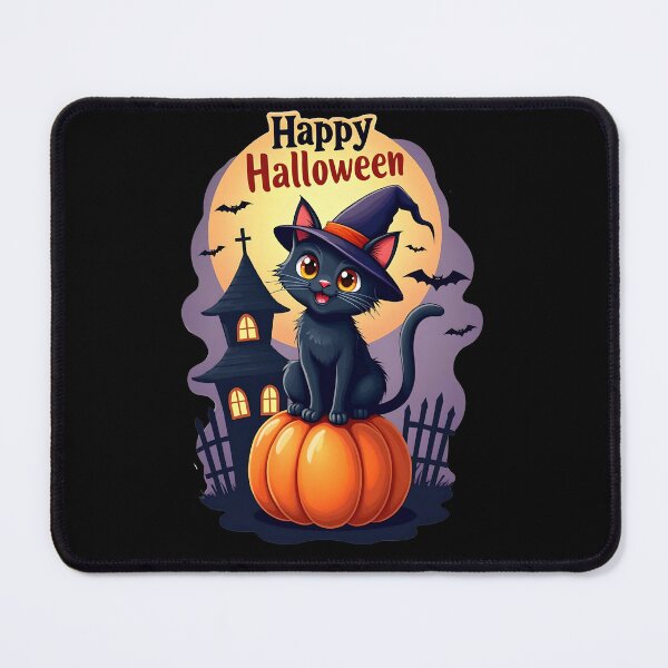 Item preview, Halloween cat in wizzard hat 01 designed and sold by kjp-design.