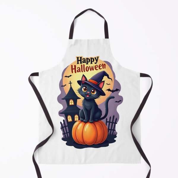 Item preview, Halloween cat in wizzard hat 01 designed and sold by kjp-design.