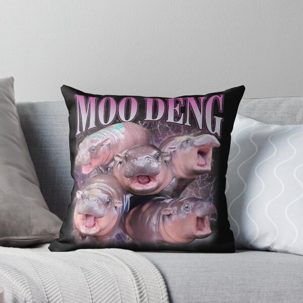 Item preview, Funny Moo-Deng Baby Pygmy Hippo Cute Zoo For Family designed and sold by Rabhi01.