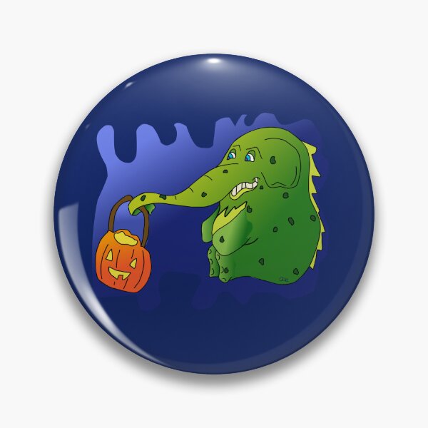 Item preview, Halloween elephant  designed and sold by ALEFANTICA.