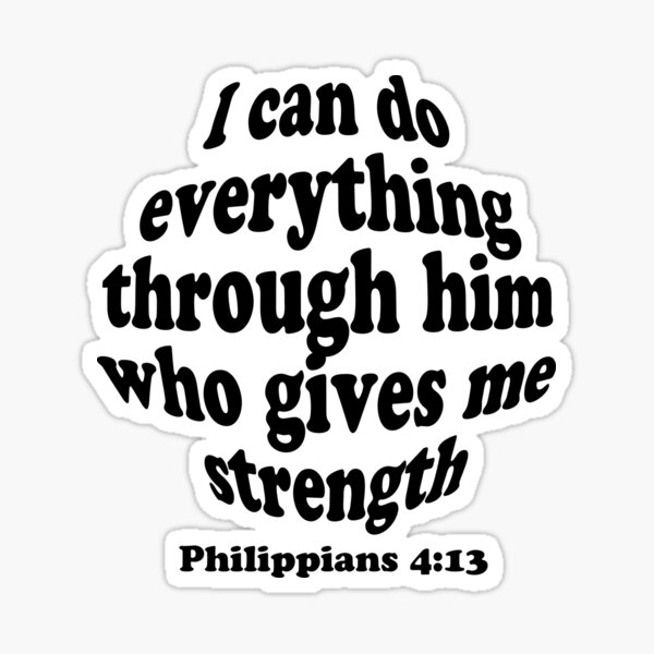 Item preview, Strength in Christ designed and sold by alavx.
