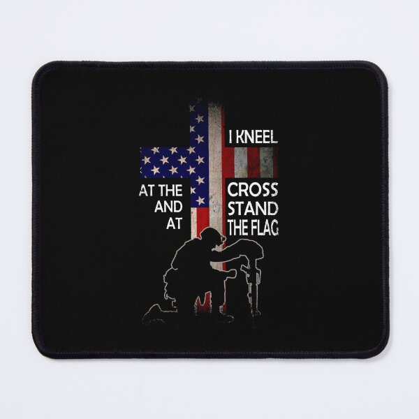 Item preview, Memorial Day I Stand for the Flag and Kneel for the Cross USA Flag Veterans Day designed and sold by FernaRoje.