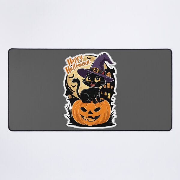 Item preview, Halloween cat in wizzard hat 02 designed and sold by kjp-design.