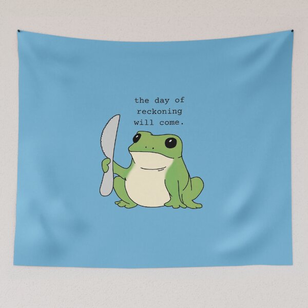 Item preview, the frog of reckoning designed and sold by gillymakesart.