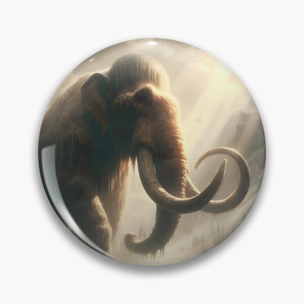 Item preview, Majestic Ice Age Mammoth in Sunlight designed and sold by CitrineLinker.