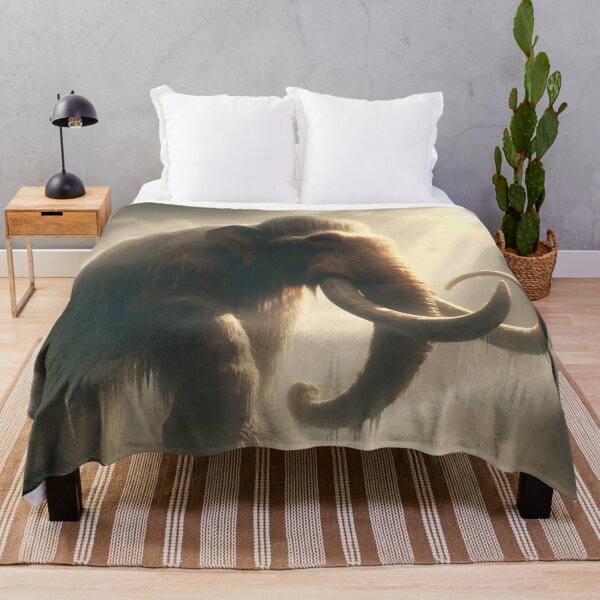 Item preview, Majestic Ice Age Mammoth in Sunlight designed and sold by CitrineLinker.
