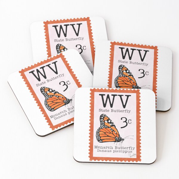 Item preview, Monarch Butterfly: West Virginia State Butterfly designed and sold by Marguerite Artistry.