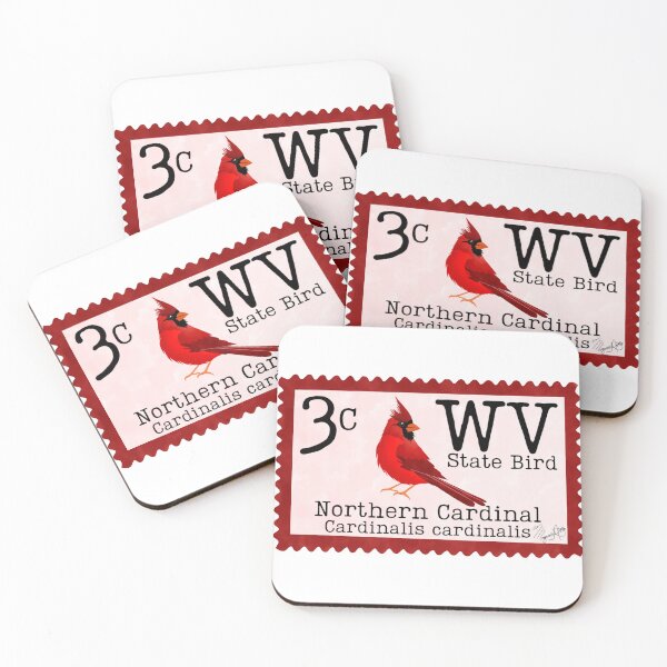 Item preview, Northern Cardinal: West Virginia State Bird designed and sold by Marguerite Artistry.