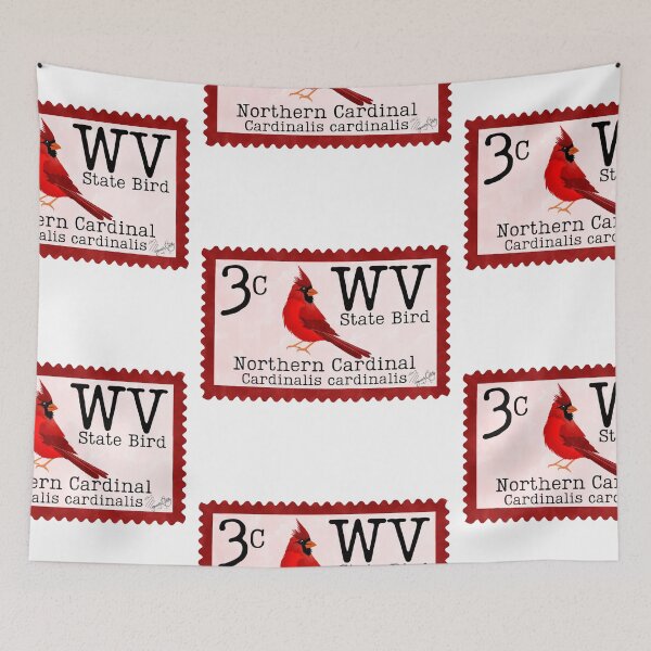 Item preview, Northern Cardinal: West Virginia State Bird designed and sold by Marguerite Artistry.