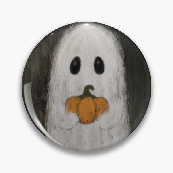 Item preview, Lil’ Ghost and Pumpkin designed and sold by makell-creates.