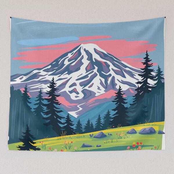 Item preview, Mount Rainier designed and sold by WildlifeInc.