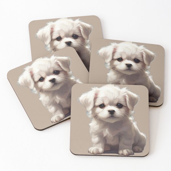 Item preview, The Adorable Bishon Frise Puppy designed and sold by GWEverything.