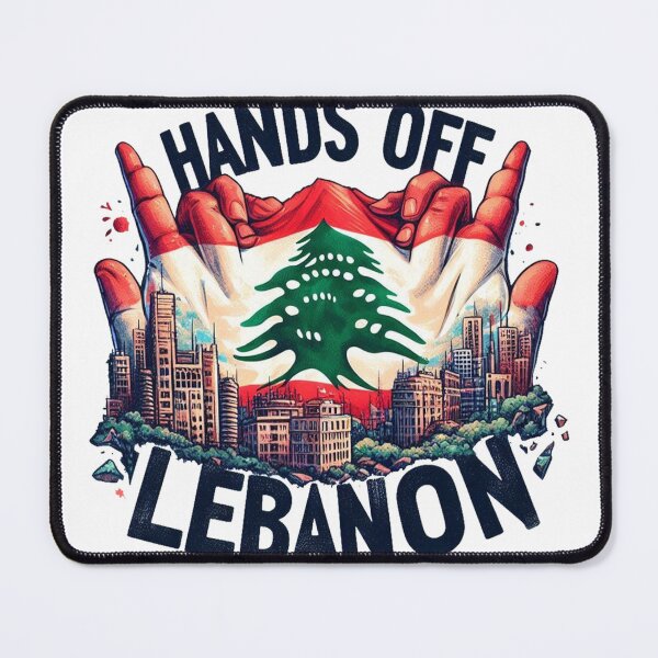 Item preview, Hands Off Lebanon designed and sold by erkinmaddison.