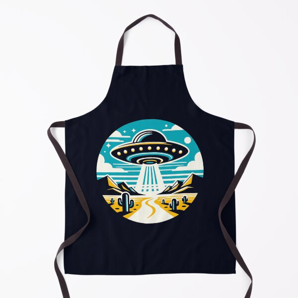 Item preview, UFO Road Desert designed and sold by roswellboutique.